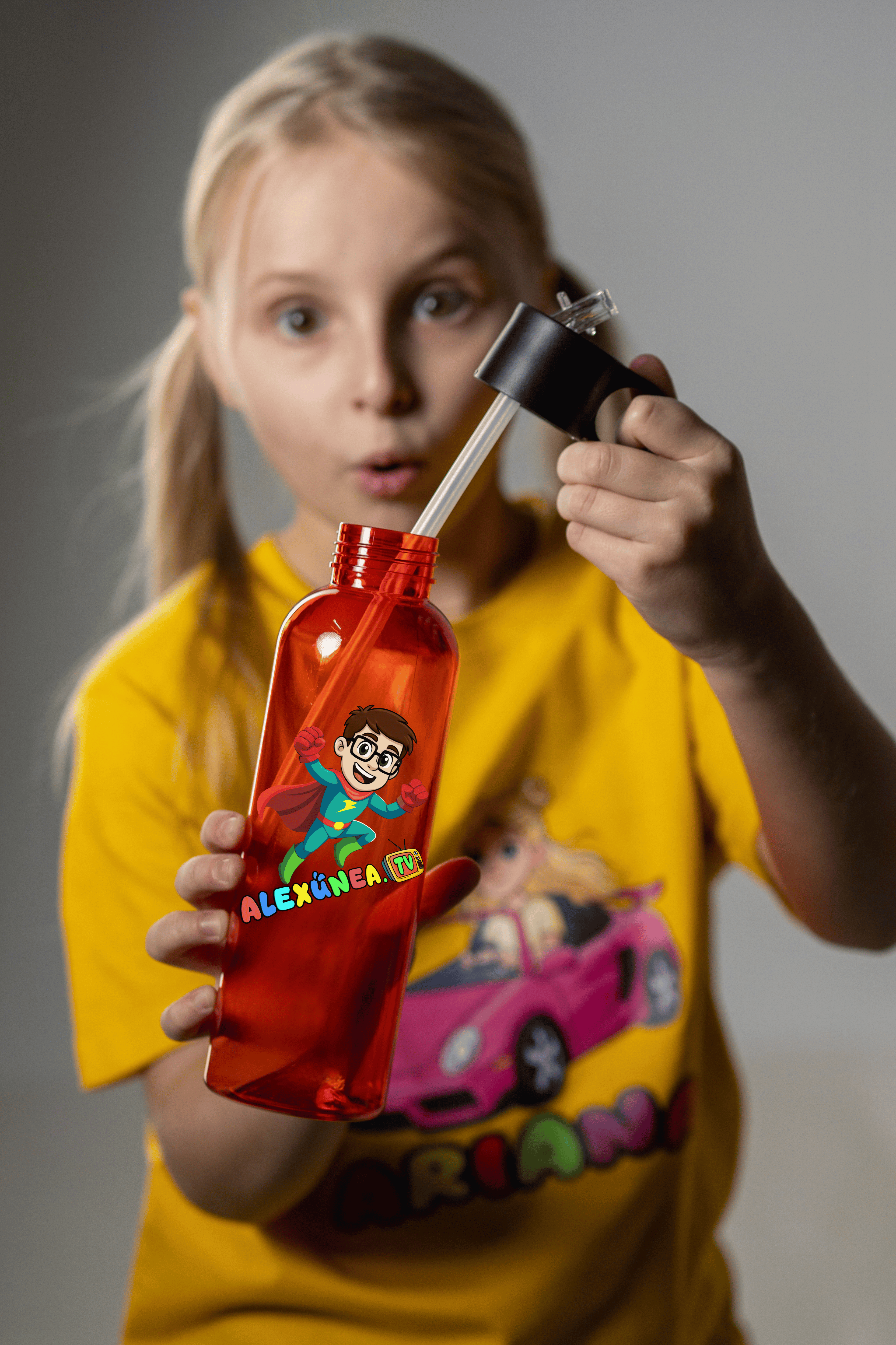 STICLĂ SPORT CU PAI OFICIAL ALEXUNEA TV | "SUPER-EROU"