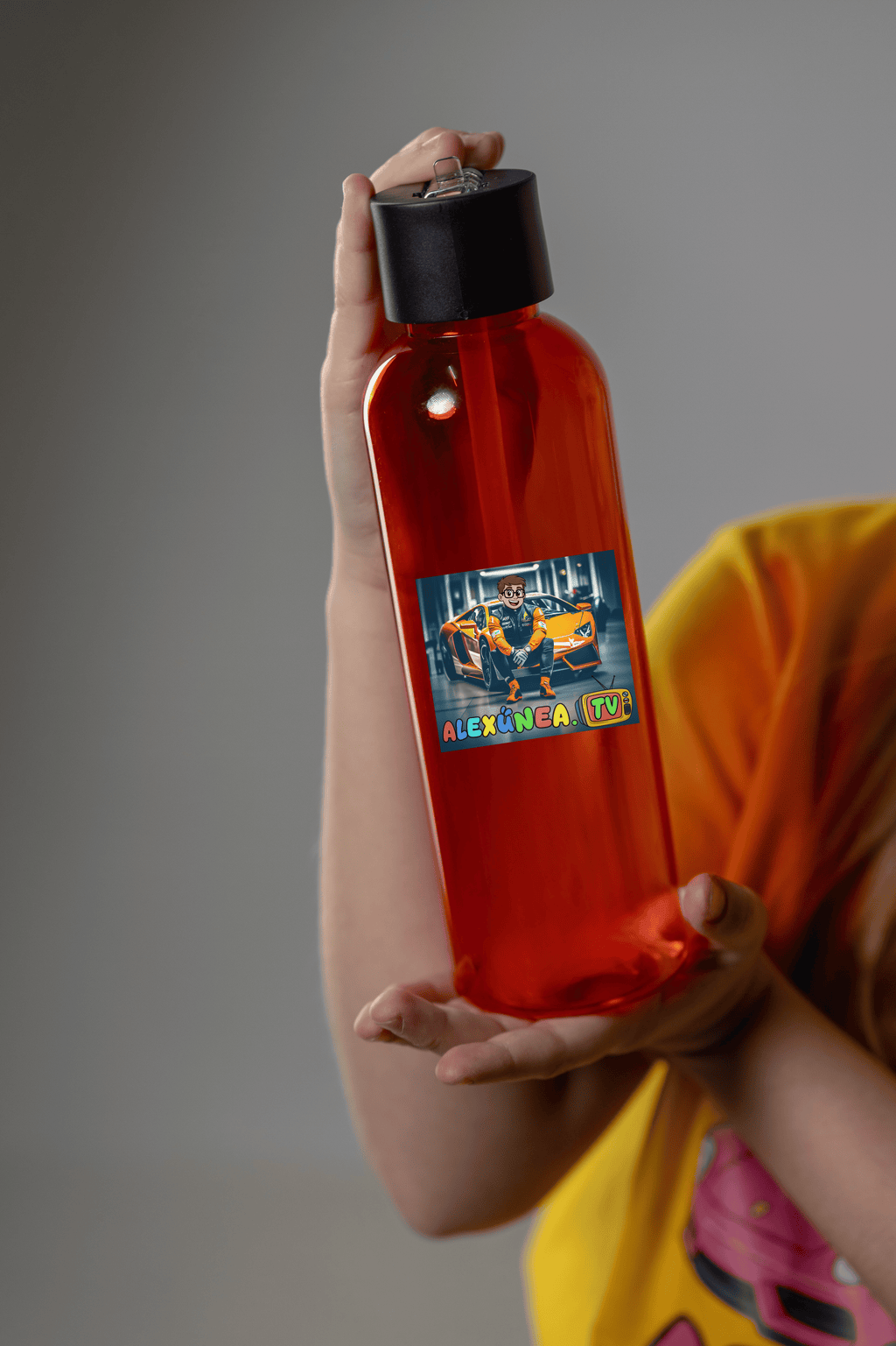 STICLĂ SPORT CU PAI OFICIAL ALEXUNEA TV | "LAMBORGHINI"