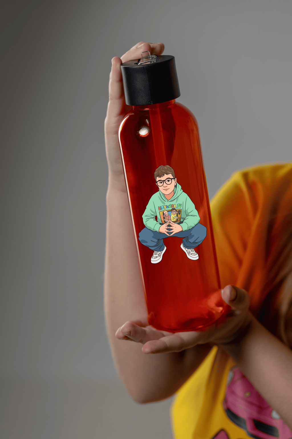 STICLĂ SPORT CU PAI OFICIAL ALEXUNEA TV | "ALEX"