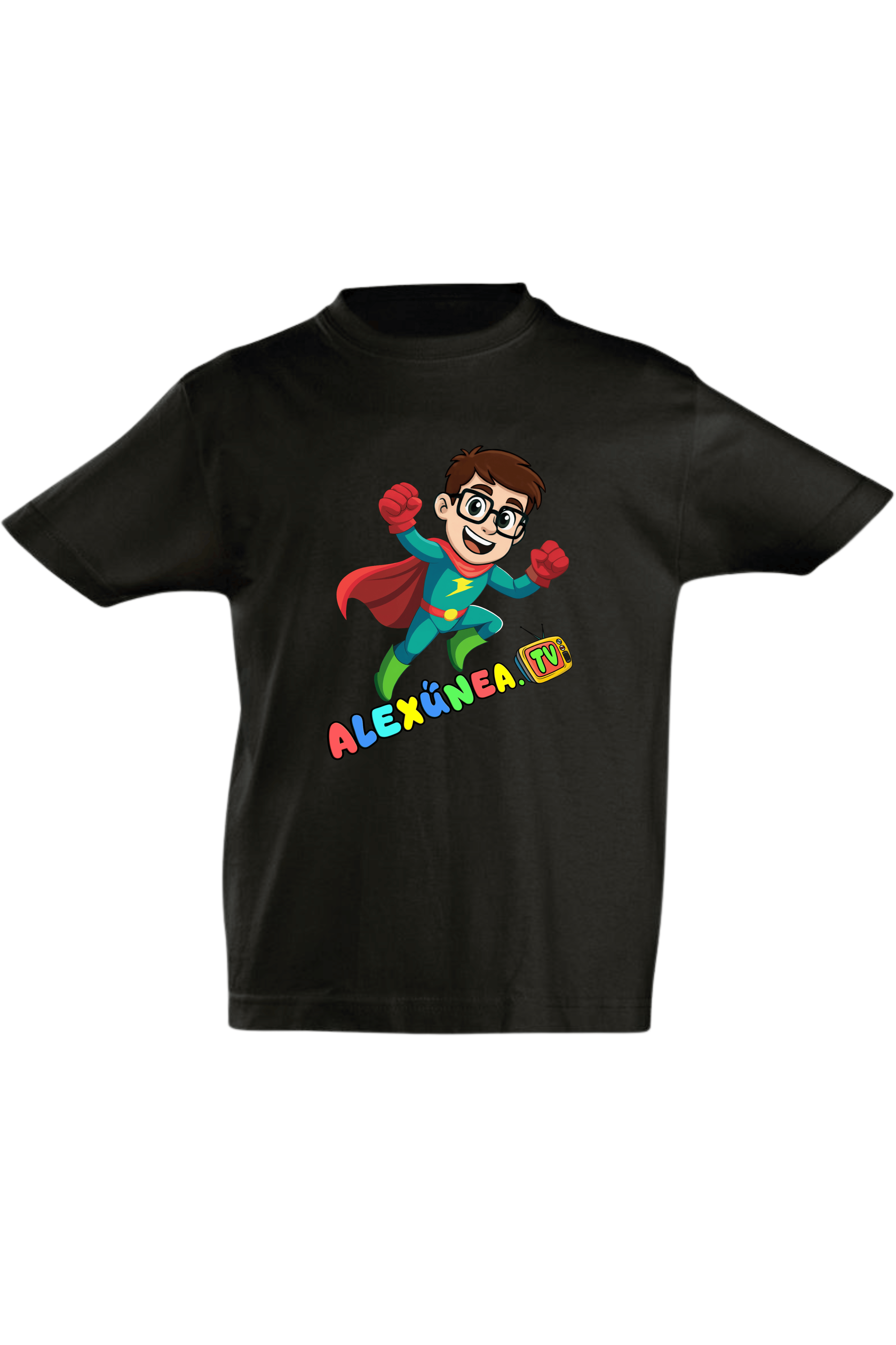TRICOU OFICIAL ALEXUNEA TV | "SUPER-EROU"