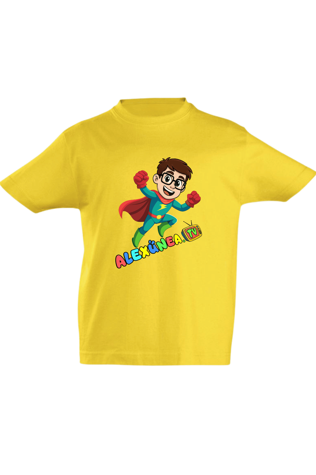 TRICOU OFICIAL ALEXUNEA TV | "SUPER-EROU"