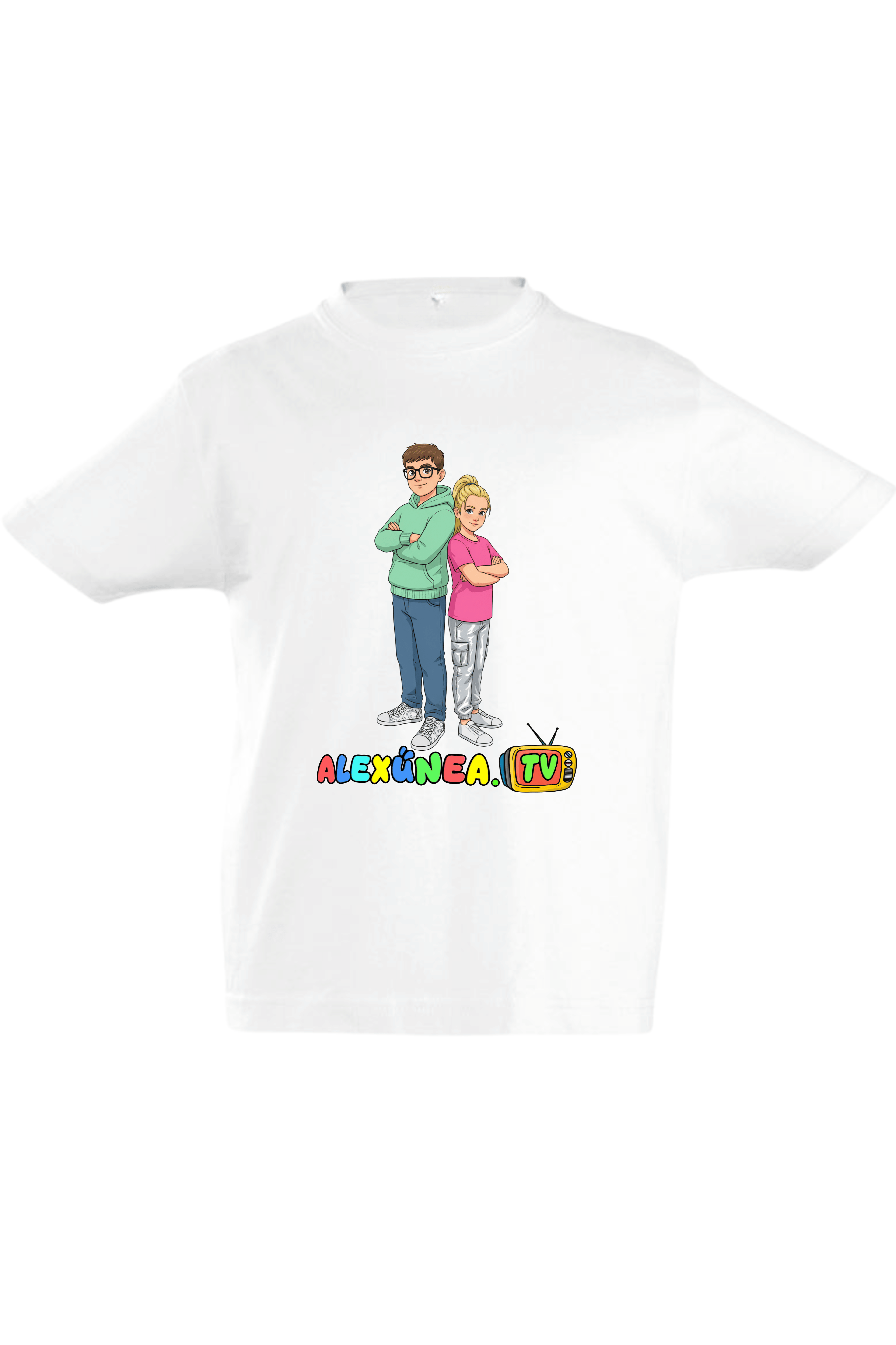TRICOU OFICIAL ALEXUNEA TV | "ALEX&ARIANA"
