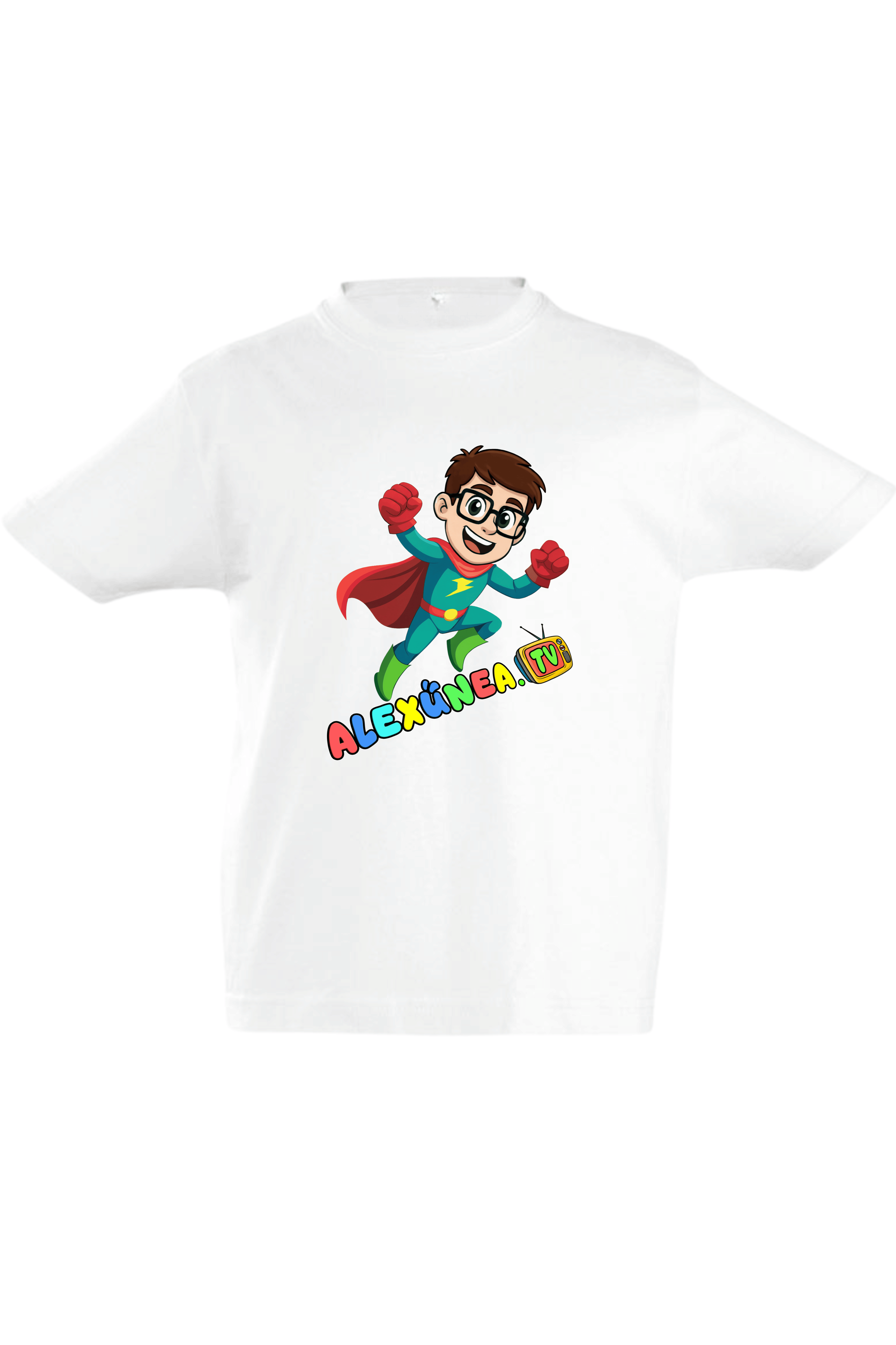 TRICOU OFICIAL ALEXUNEA TV | "SUPER-EROU"
