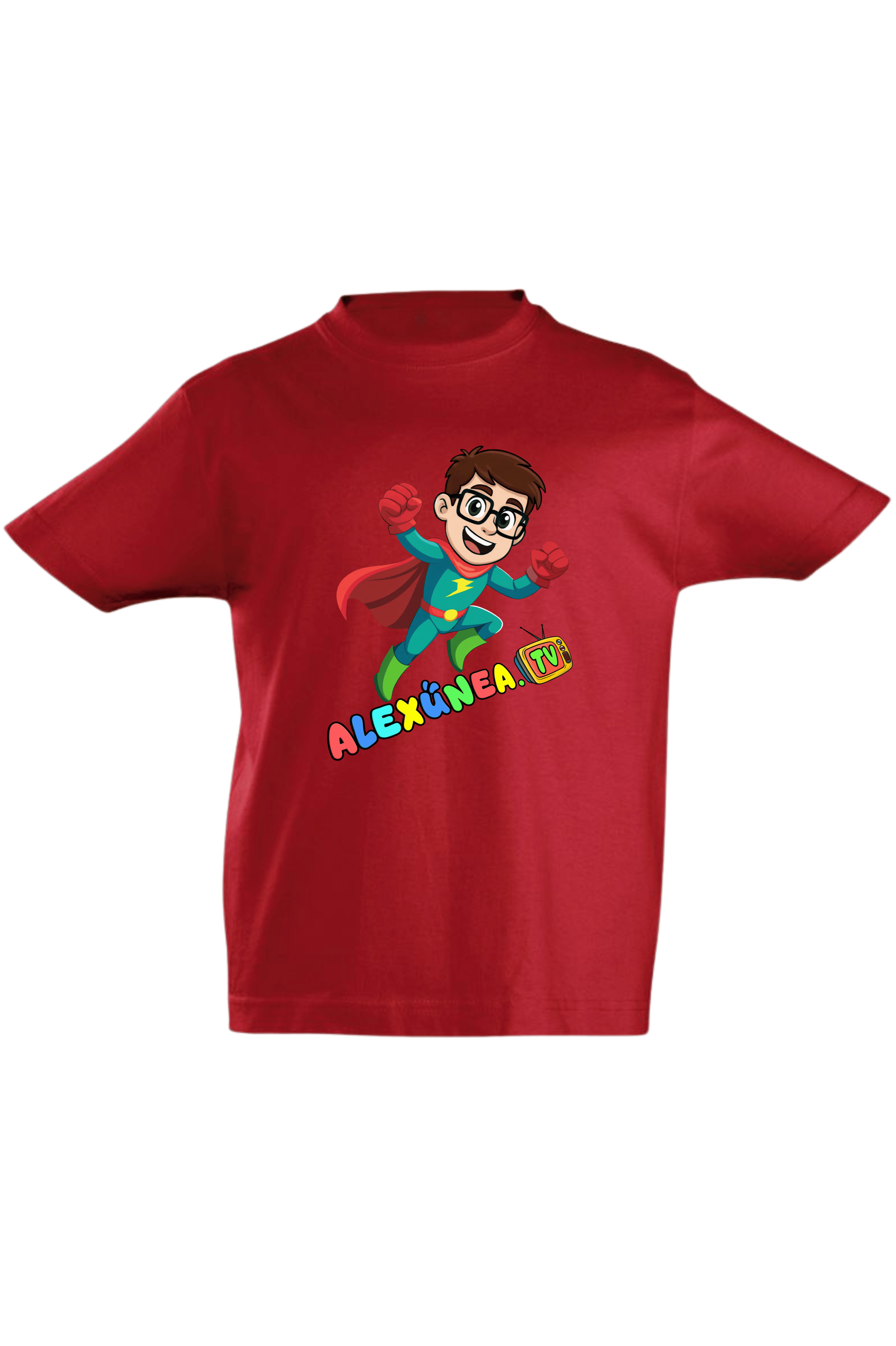 TRICOU OFICIAL ALEXUNEA TV | "SUPER-EROU"
