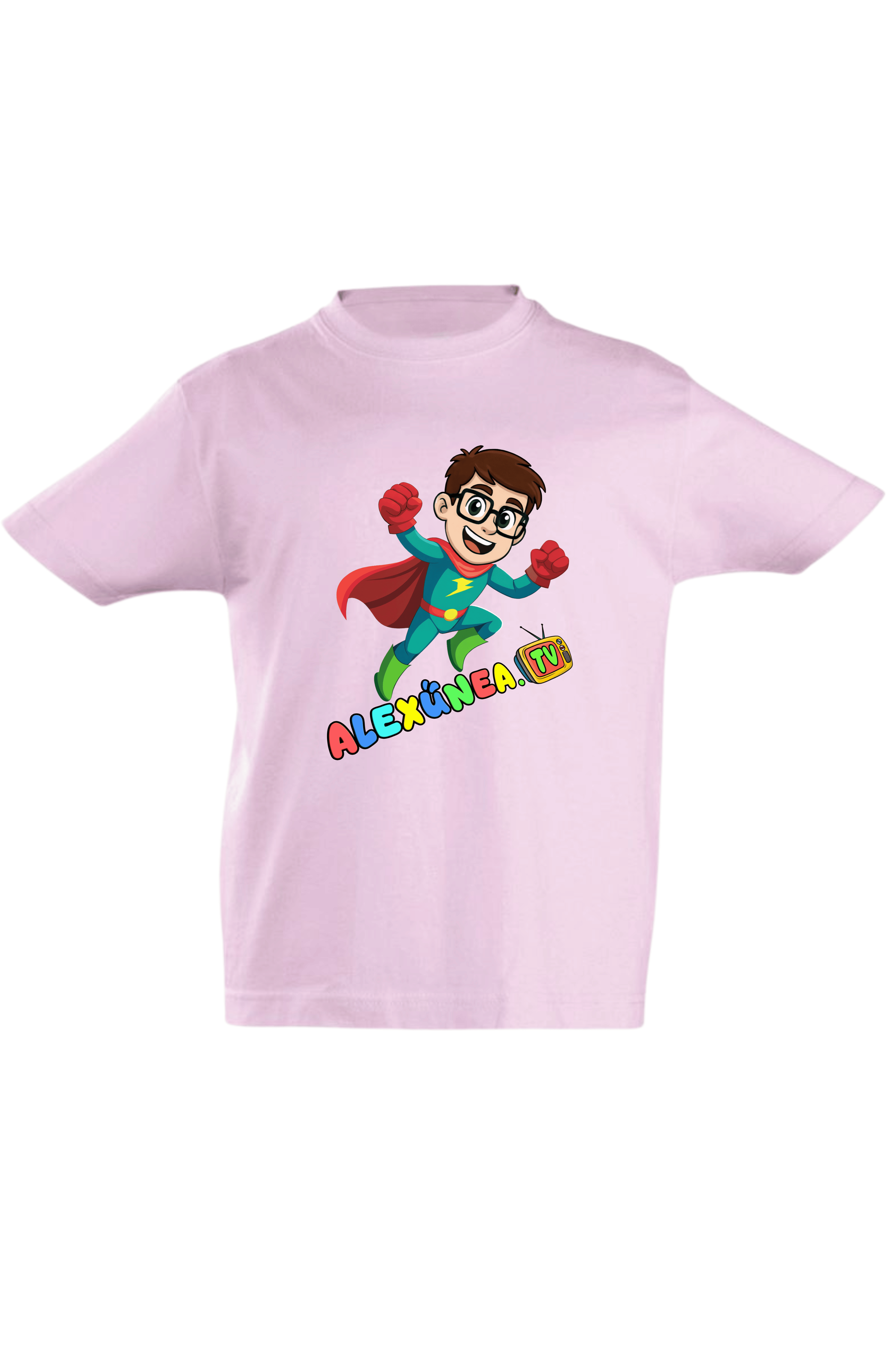 TRICOU OFICIAL ALEXUNEA TV | "SUPER-EROU"