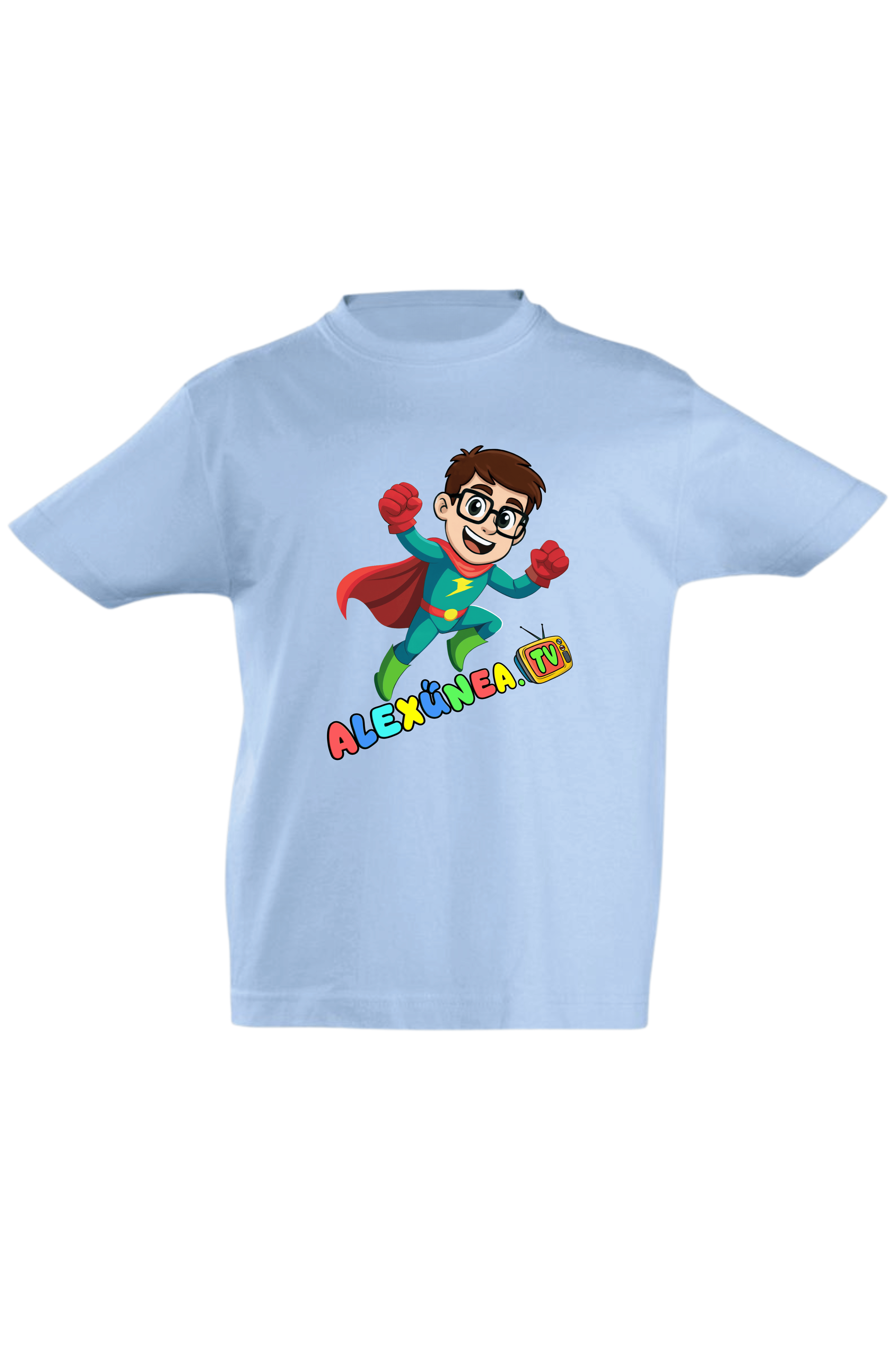 TRICOU OFICIAL ALEXUNEA TV | "SUPER-EROU"